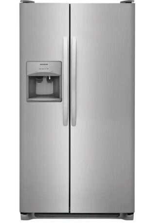 Frigidaire 22-cu ft Side-by-Side Refrigerator with Ice Maker