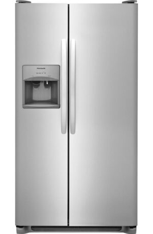 25.5 cu. ft. Side by Side Refrigerator in Stainless Steel