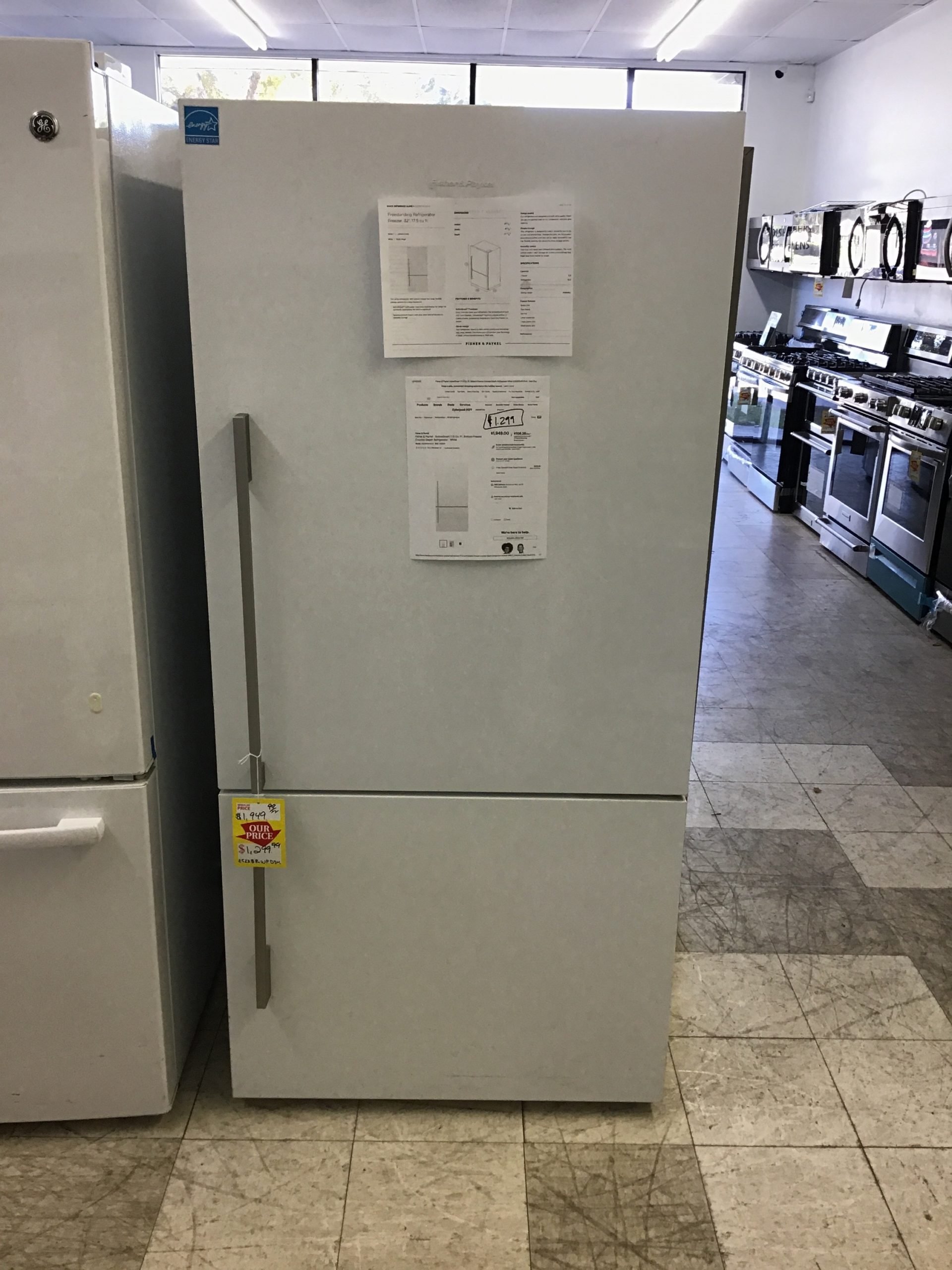 Refrigerators Counter Depth Size