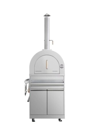 THOR OUTDOOR KITCHEN PIZZA OVEN AND CABINET IN STAINLESS STEEL.MK07SS304